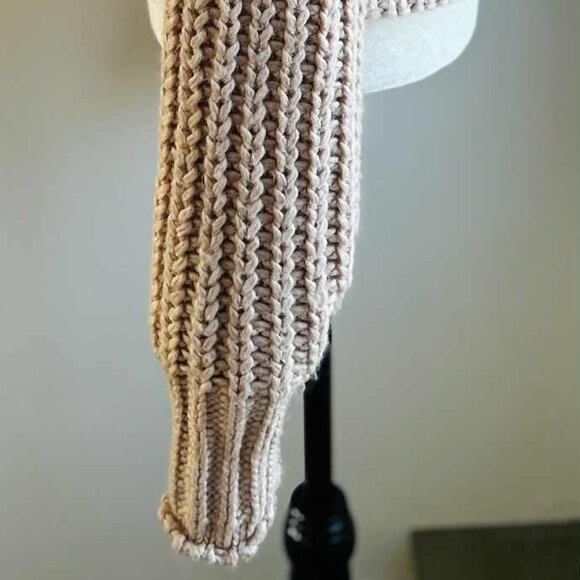 Unbranded Alabaster Rose Chunky Ribbed Cropped Turtleneck Sweater – US M - Picture 10 of 10